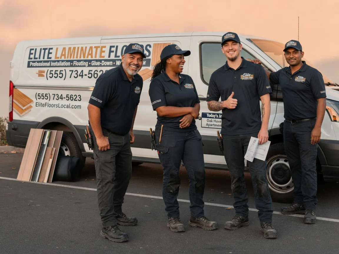 Laminate flooring installation company in Cable, OH